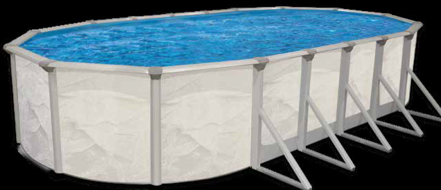 Nevada 16 X 26 Ft Oval Pool Only - GLOBAL POOL PRODUCTS